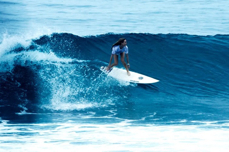 Riding the ultimate wave in Bali. 