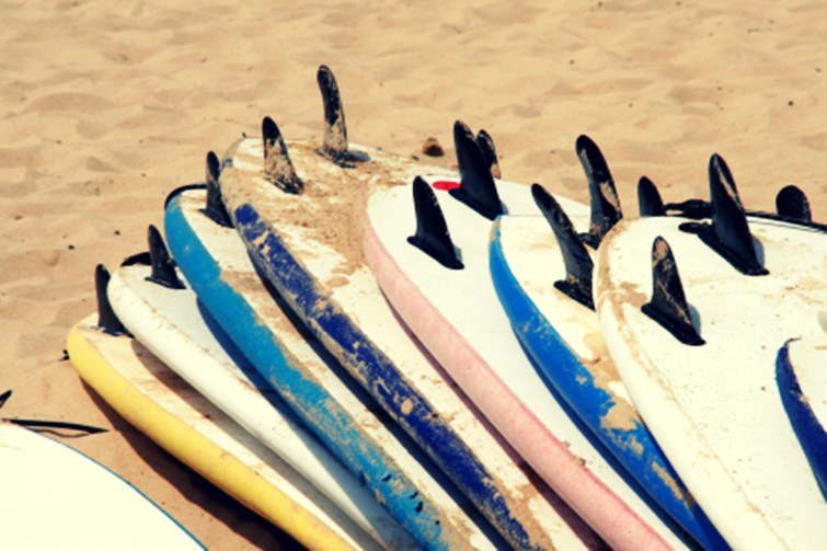 Soft top surfboards via Surf Science