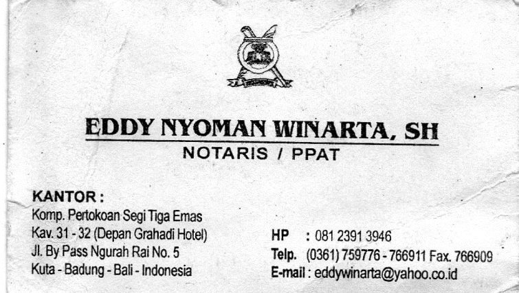 A guide to people's names in Bali.